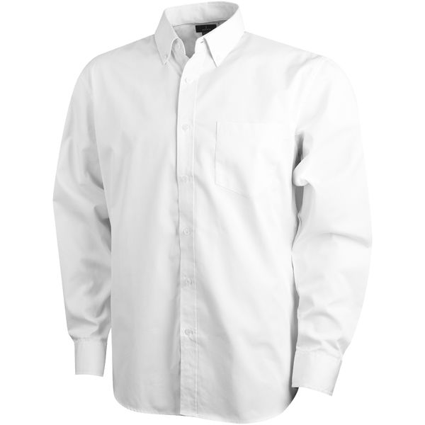 Chemise publicitaire manches longues Wilshire Blanc