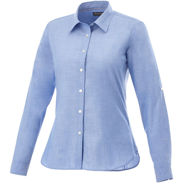 Chemise publicitaire femme Lucky Bleu clair