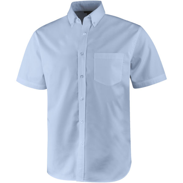 Chemise personnalisée manches courtes Stirling Bleu clair