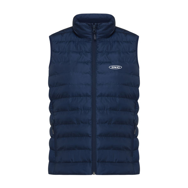 Bodywarmer personnalisé | Bodywarmer femme en polyester recyclé Bleu marine