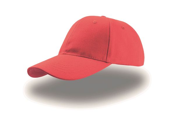 Casquette 6 pans promo publicitaire | Liberty six Red