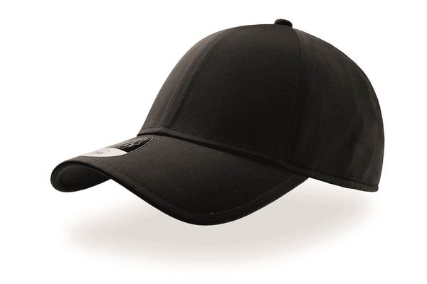 Casquette 6 pans sans coutures  publicitaire | Bond cap Black