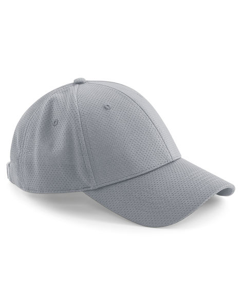 Casquette filet 6 panneaux publicitaire | Miramar Light Grey