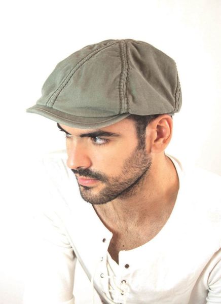 Casquette style Gavroche en canvas publicitaire | Beck