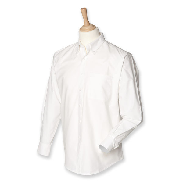 Chemises pub CHEMISE OXFORD HOMME HY510 White