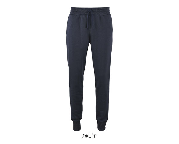 Pantalon jogging publicitaire homme coupe slim | Jake Men French marine