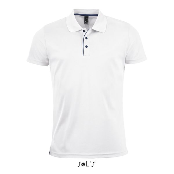 Polo personnalisé sport homme | Performer Men Blanc