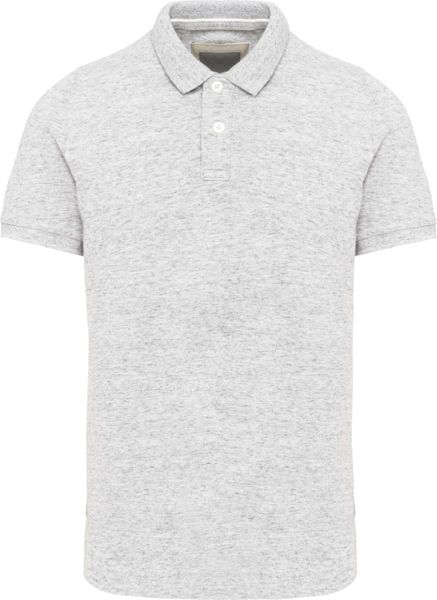 Polo personnalisé | Cloak Ash heather 