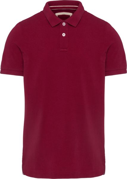 Polo personnalisé | Cloak Vintage dark red