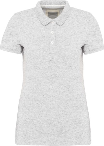 Polo personnalisé | Elegans Ash heather 