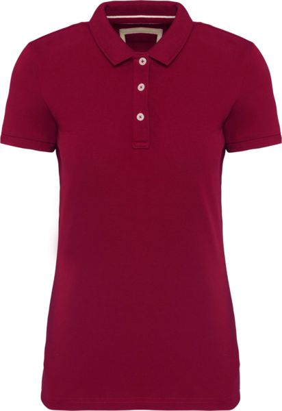 Polo personnalisé | Elegans Vintage dark red