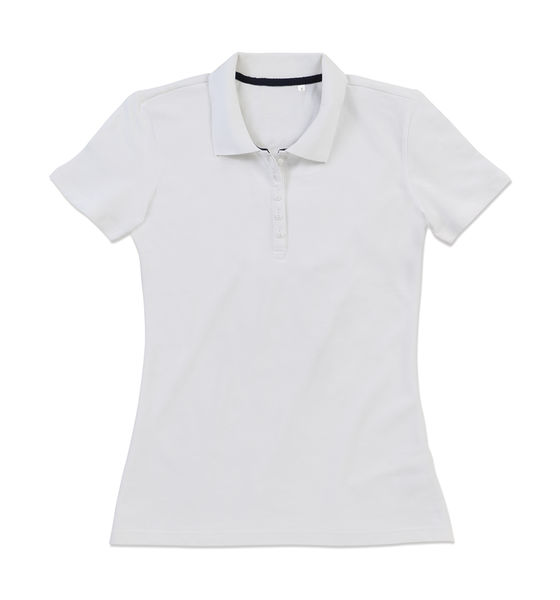 Polo publicitaire femme manches courtes | Hanna Polo Women White