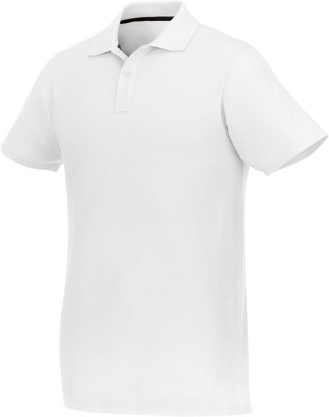 Polo personnalisé | Helios H Blanc