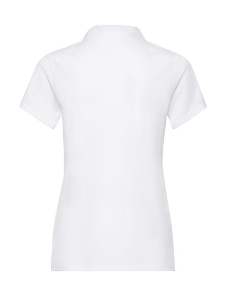 Polo personnalisé femme manches courtes | Ladies Performance Polo White