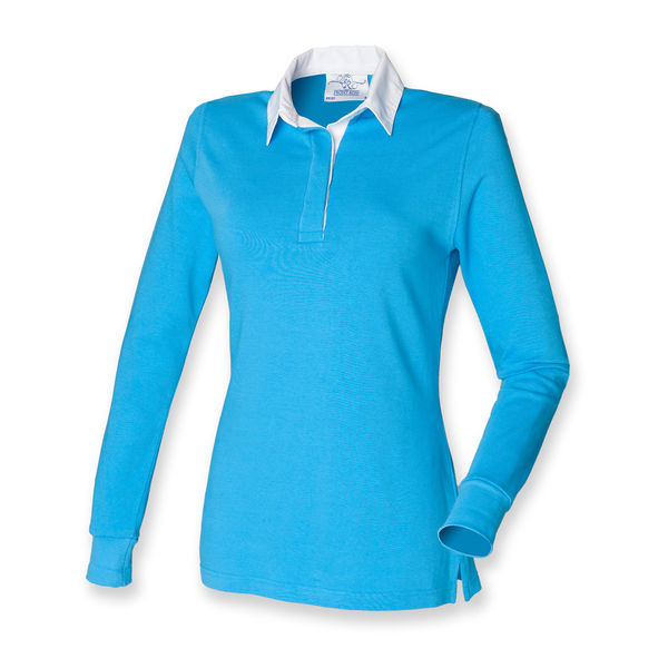 Polo Publicitaire - Qovy Surf Blue