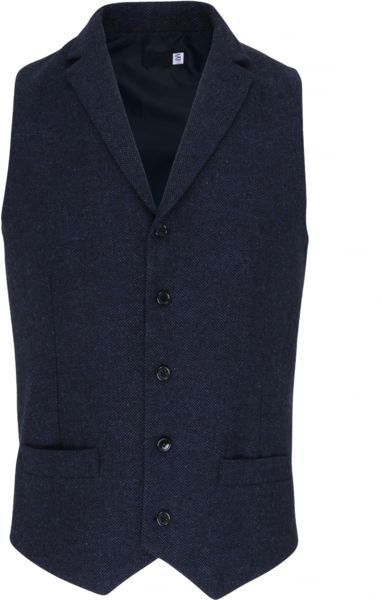 Pull-Gilet personnalisé | Faille Navy