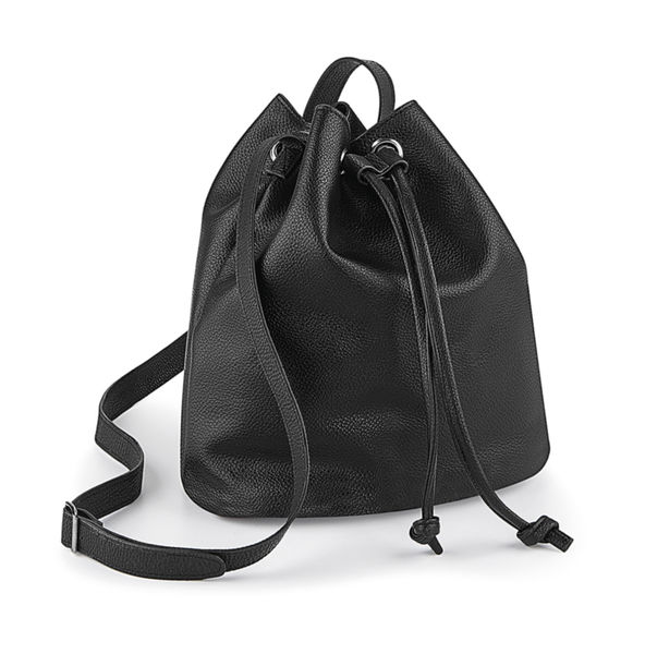 Sac à bandoulière publicitaire | Bucket Bag Black