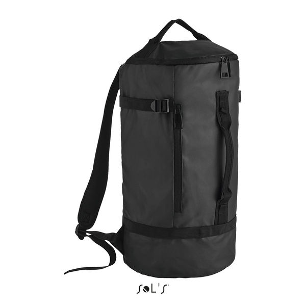 Sac à dos personnalisé en toile enduite | Carbon Noir