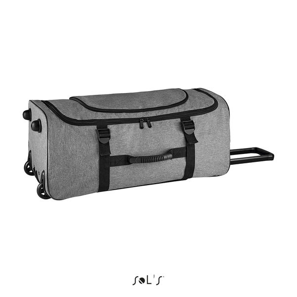 Sac de voyage publicitaire trolley | Globe Trotter 68 Gris chiné