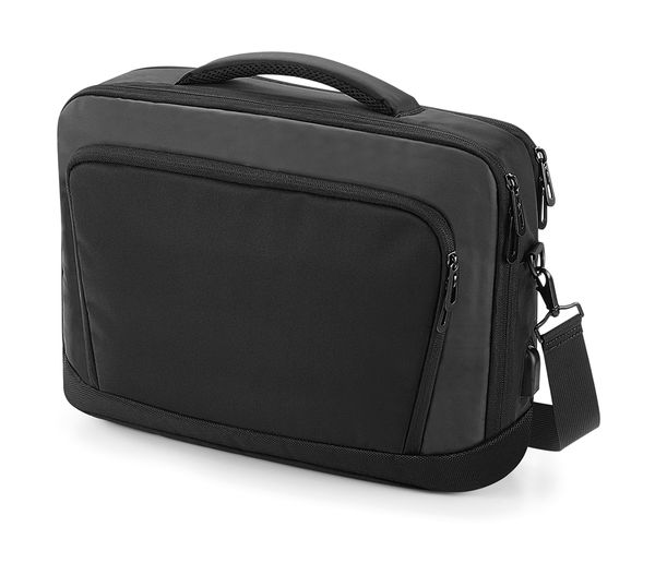 Sac pour ordinateur portable publicitaire | Charge Messenger Black