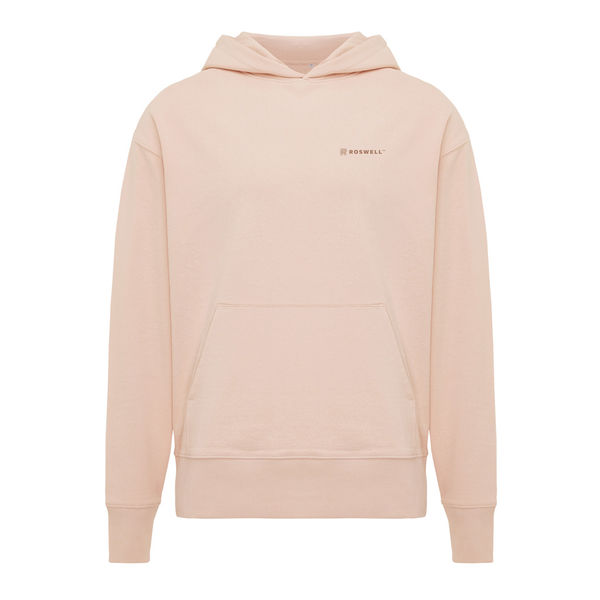 Sweat personnalisé | Sweat à capuche en coton recyclé peach nectar