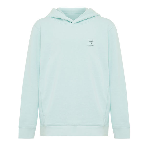 Sweat personnalisé | Sweat à capuche avec poches latérales Kids crushed mint