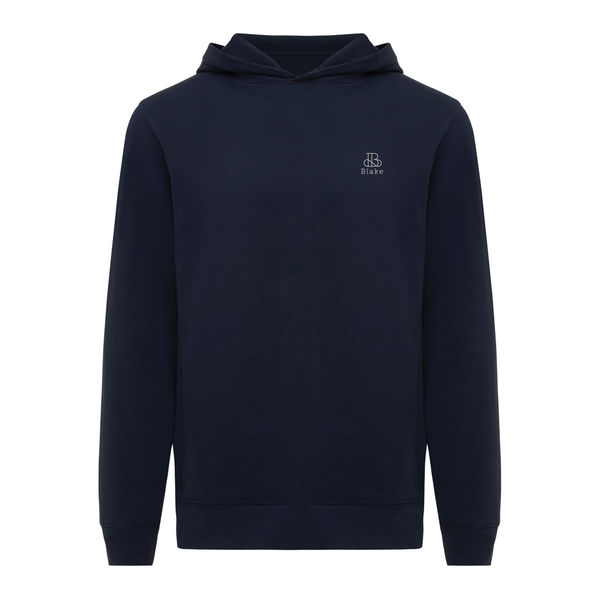 Sweat personnalisé | Sweat à capuche avec poches latérales Bleu marine