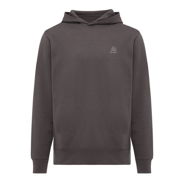 Sweat personnalisé | Sweat à capuche avec poches latérales Gris anthracite