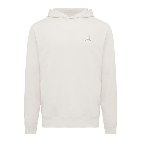 Sweat personnalisé | Sweat à capuche avec poches latérales Ivory white