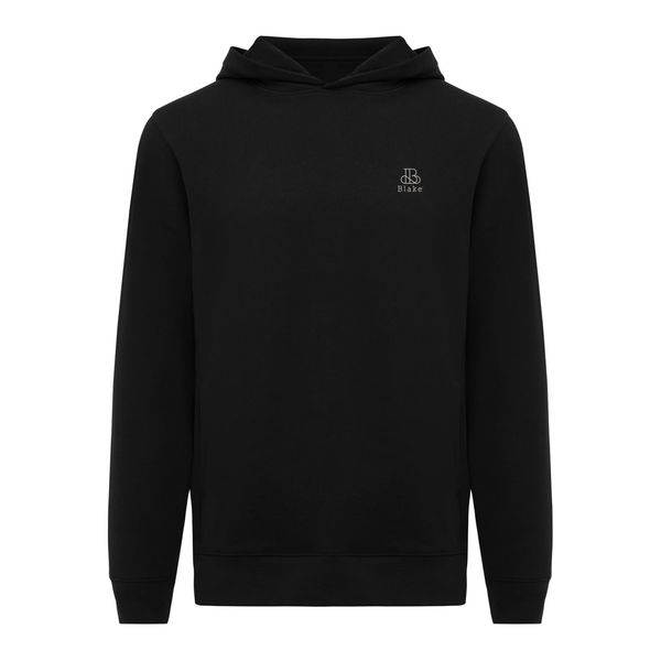 Sweat personnalisé | Sweat à capuche avec poches latérales Noir