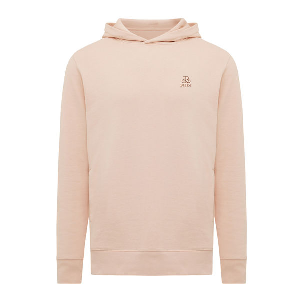 Sweat personnalisé | Sweat à capuche avec poches latérales peach nectar