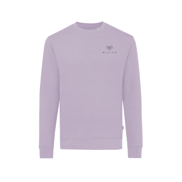 Sweat personnalisé | Sweater à col rond en coton recyclé Lavender