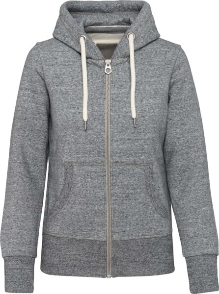 Sweatshirt personnalisé | Angel Slub grey heather