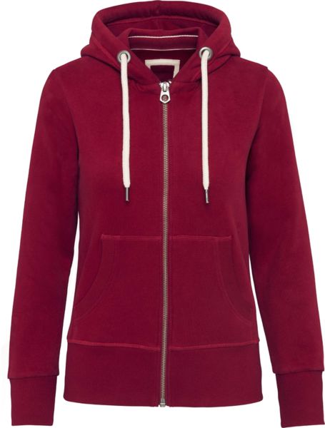 Sweatshirt personnalisé | Angel Vintage dark red