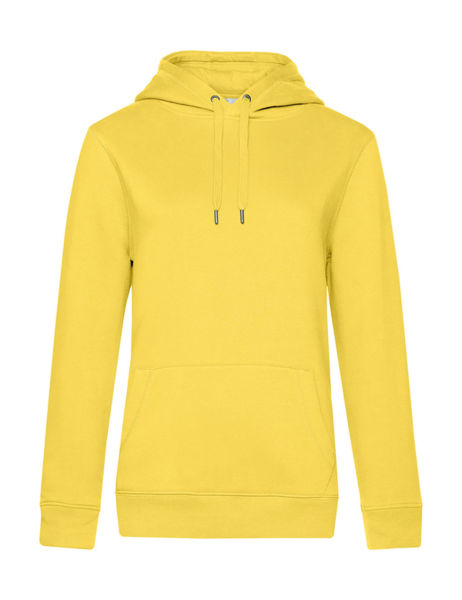 Sweatshirt personnalisable | Queen Hooded Yellow fizz