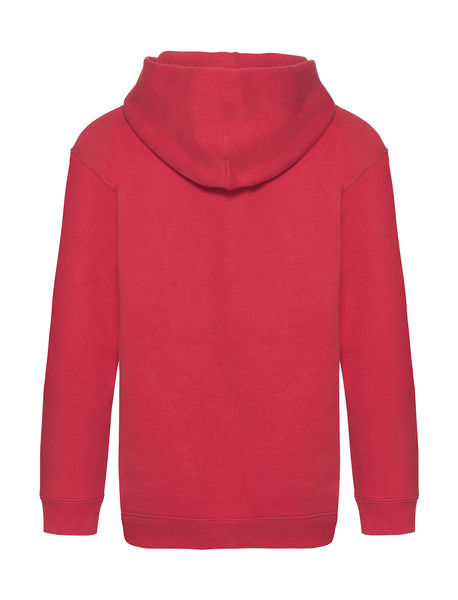 Sweatshirt publicitaire enfants manches longues avec capuche | Kids Premium Hooded Sweat Red
