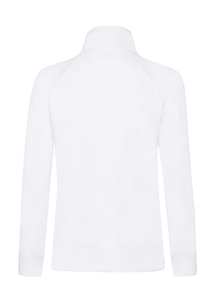 Veste femme molleton zippée classic publicitaire | Ladies Premium Sweat Jacket White