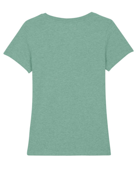 T-Shirt femme publicitaire | Stella Expresser Mid Heather Green