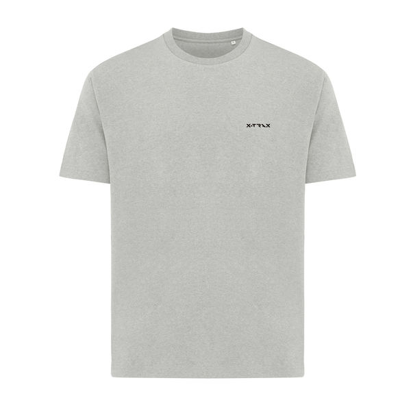 T-shirt personnalisé | T-shirt coupe boxy en coton recyclé Heather Grey