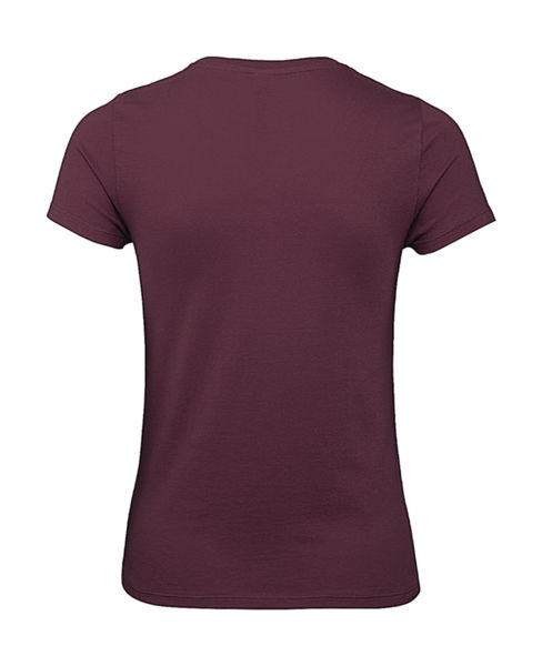 T-shirt femme personnalisé | #E150  women Burgundy