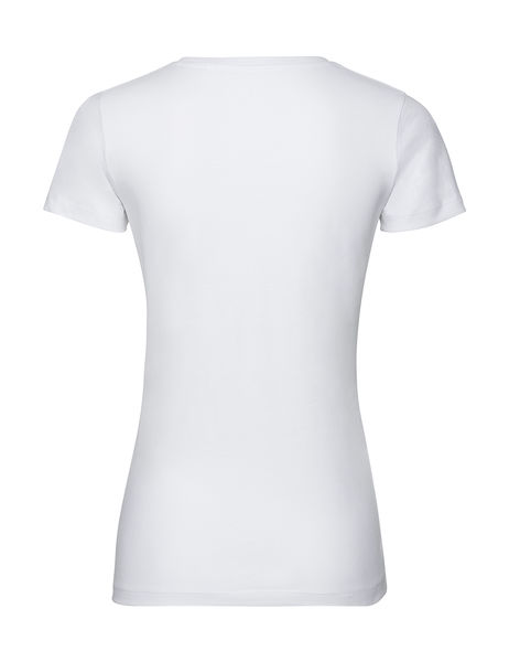 T-shirt personnalisé femme manches courtes | Jintang White