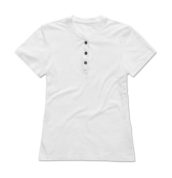 T-shirt personnalisé femme manches courtes | Sharon Henley White