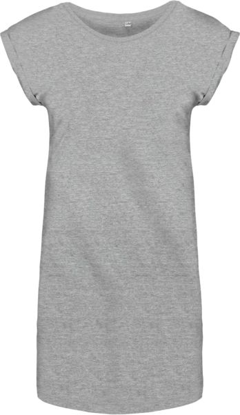 T-Shirt personnalisé | Tobacco Light grey heather