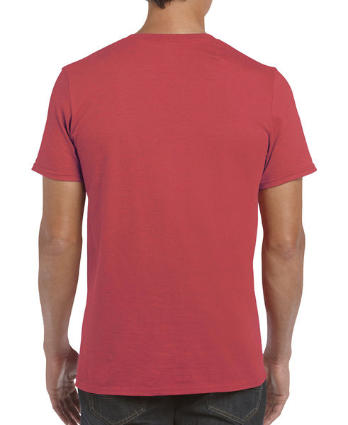 T-shirt personnalisé homme manches courtes | Malartic Heather Red