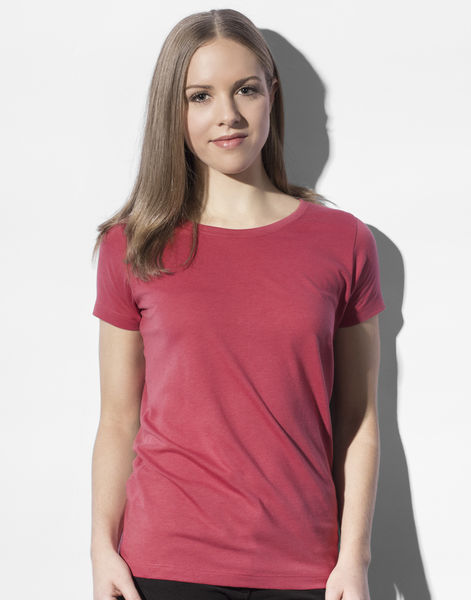 T-shirt publicitaire femme | Nancy Vintage Rose