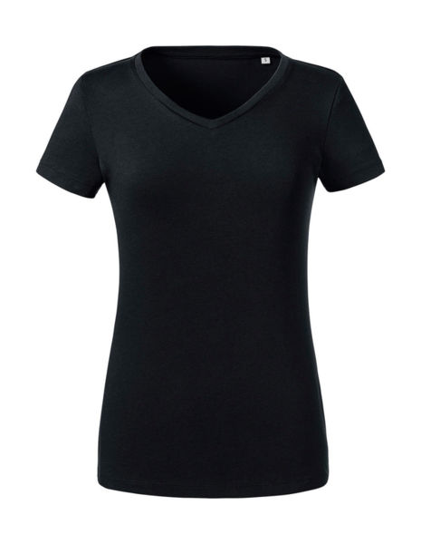 T-Shirt personnalisable | Pure Organic V F Black