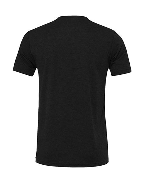 T-shirt publicitaire unisexe manches courtes cintré | Schédar Black Heather