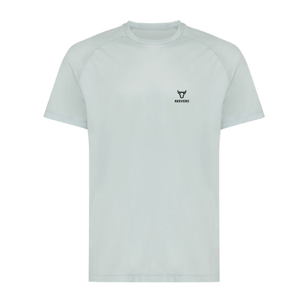 T-shirt personnalisé | T-shirt sport séchage rapide polyester recyclé Iceberg green