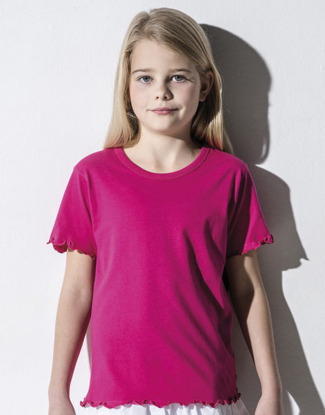 T-shirt personnalisé enfant manches courtes | Mouse Dark Pink