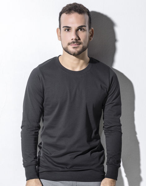 T-shirt publicitaire homme manches longues | Jim Black